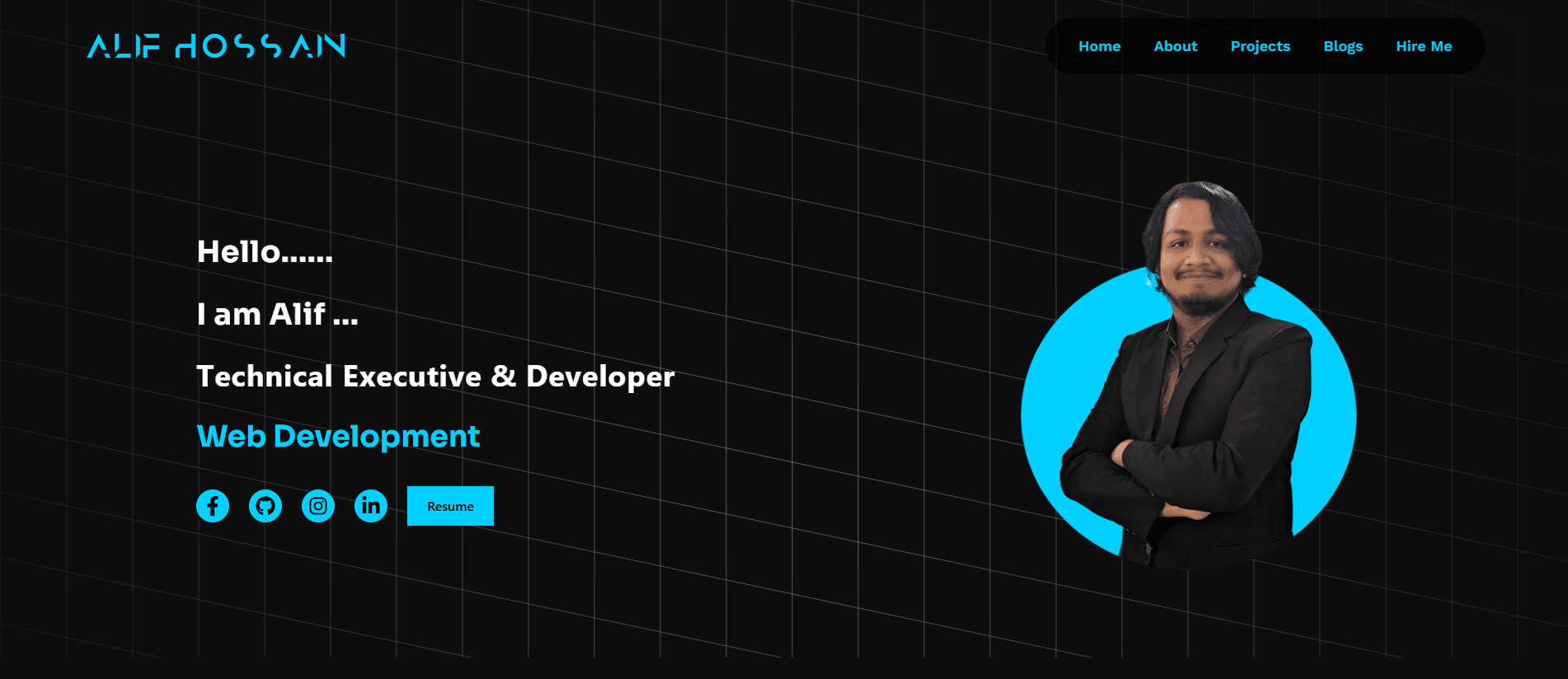 Alif Hossain - Full Stack Developer Portfolio